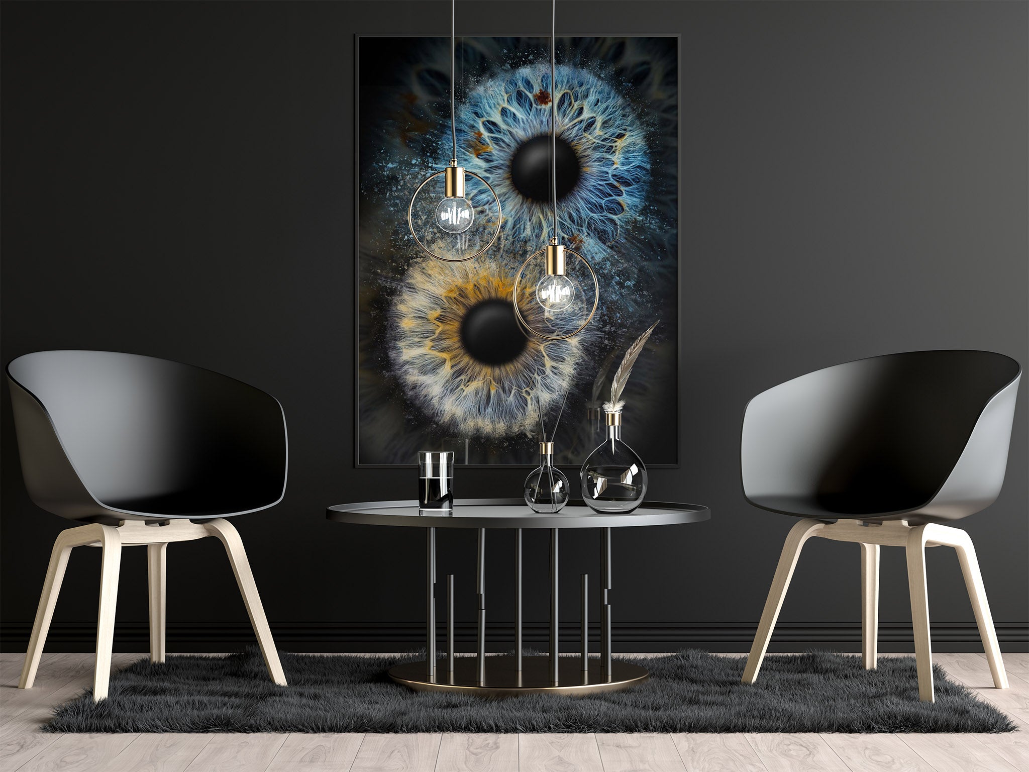 Irisfotografie als Fusion